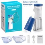 Portable Mesh Nebulizer – Compact, Silent, and Efficient Respiratory Relief Anywhere