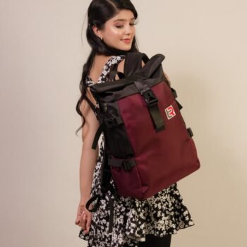 Ghost Design Rolling Backpack 30L | Lightweight Trolley Bag for Kids & Adults