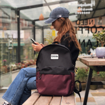 Trends Unisex Backpack for School, College & Office | Stylish & Spacious Laptop Bag